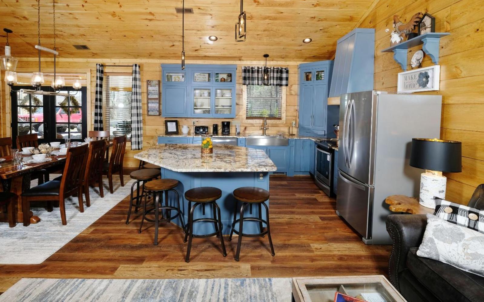 ガトリンバーグ Holly Ridge Hideawayヴィラ エクステリア 写真